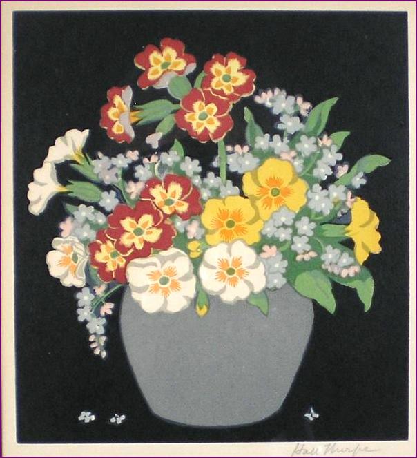 John Hall Thorpe | Primroses | Fine Art And Antiques