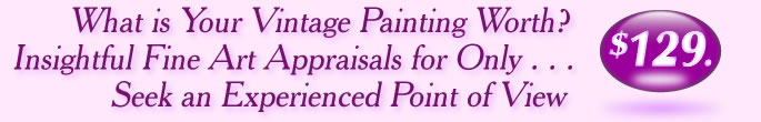 Art Appraisals for  $129. Banner