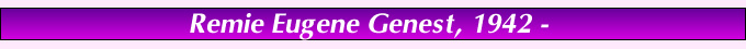 Remie Genest Bio Title