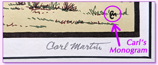 Carl Martin Grist Mill Signature Monogram