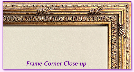 W.J. Nude Wood frame corner