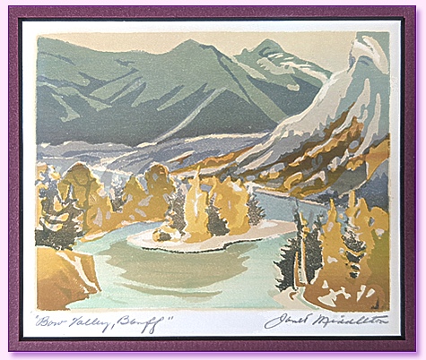 Mary Gay Brooks Linocut