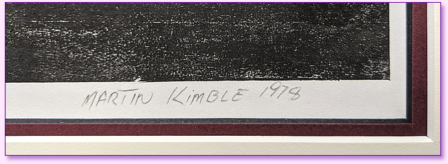 Martin Kimble Signature