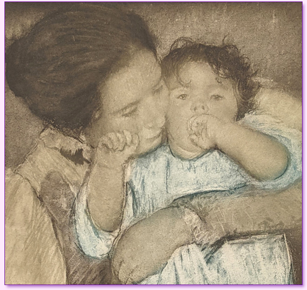 Mary Stevenson Cassatt Unframed Close