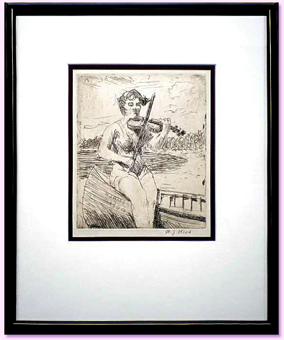 W. J. Wood Framed